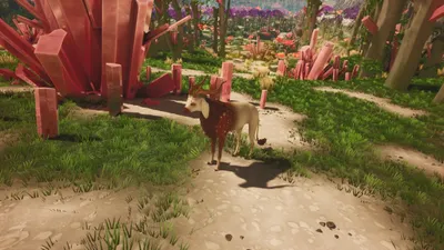 Imperial Strider in Honeycomb: The World Beyond — Headlands Deer Creature